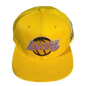 Mitchell‎ & Ness NBA 1976-00 Los Angeles Lakers Hat HWC Gold ADULT ONE SIZE